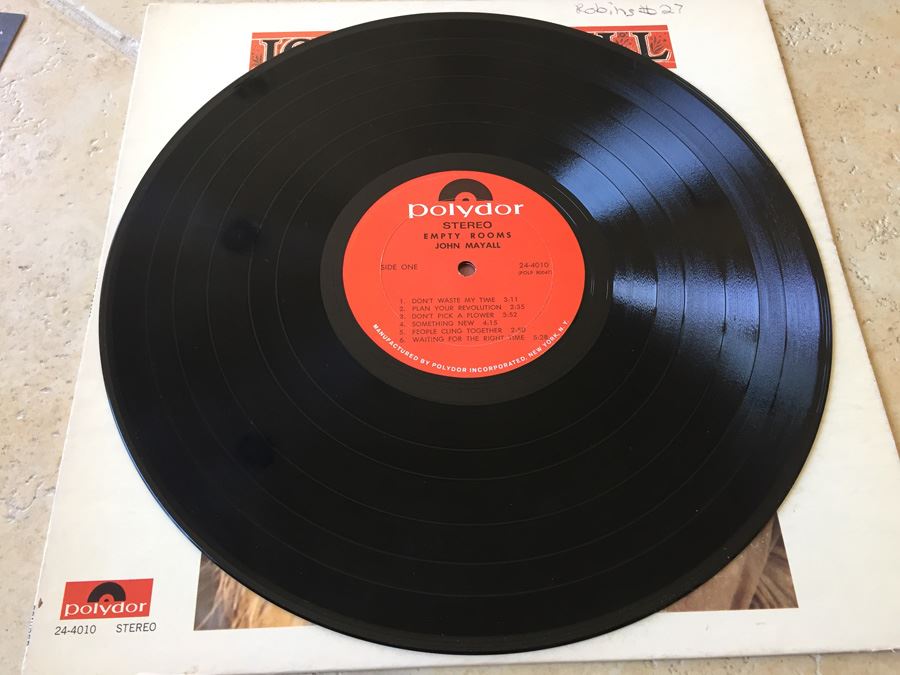 John Mayall ‎- Empty Rooms - Polydor ‎- 24-4010 Vinyl Record [Photo 5]