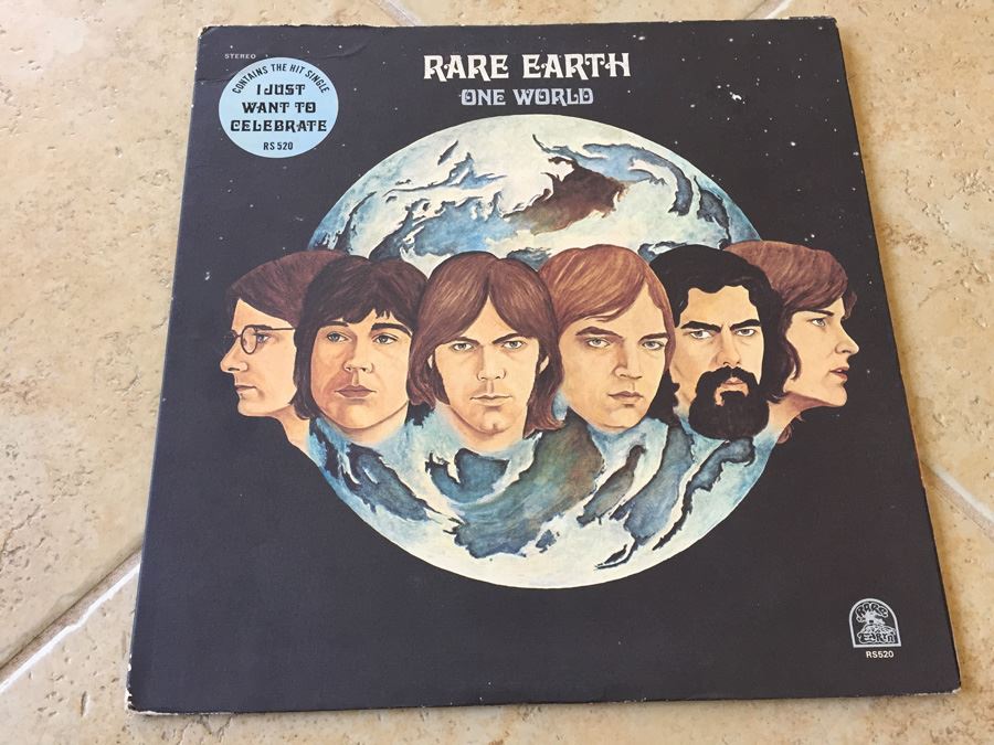 Rare Earth ‎- One World - Rare Earth ‎- RS520 Vinyl Record DJ Copy [Photo 1]