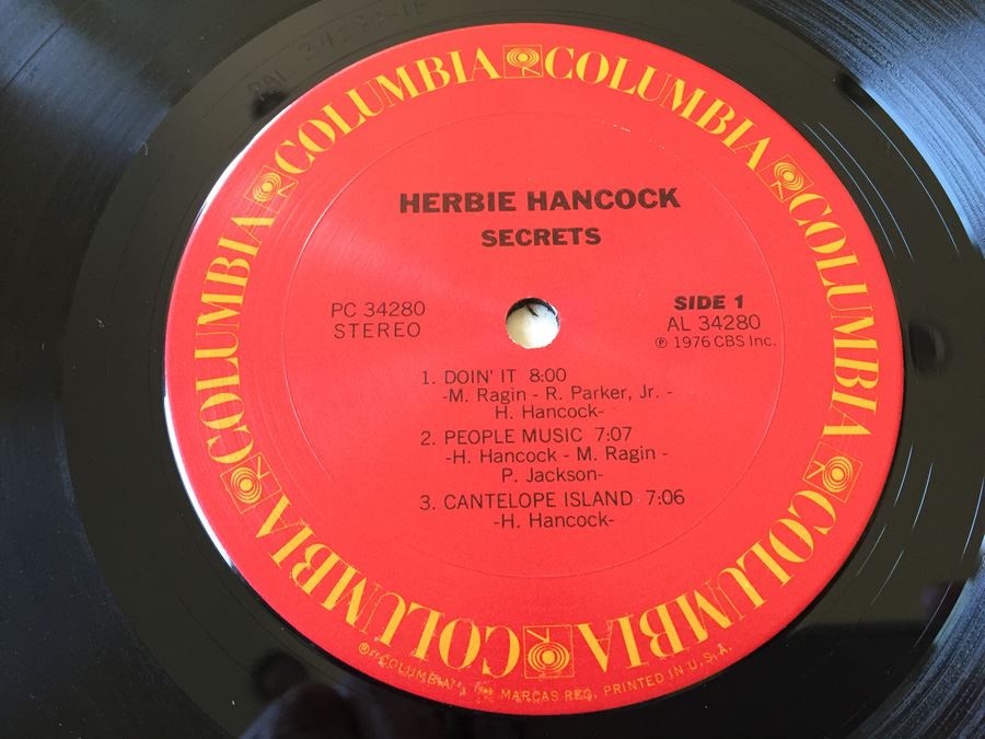 Herbie Hancock ‎- Secrets - Columbia ‎- PC 34280 Vinyl Record [Photo 4]