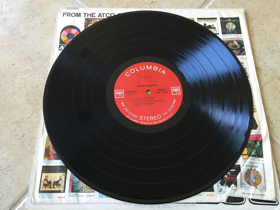 Santana ‎- Santana - Columbia ‎- CS 9781 Vinyl Record [Photo 3]