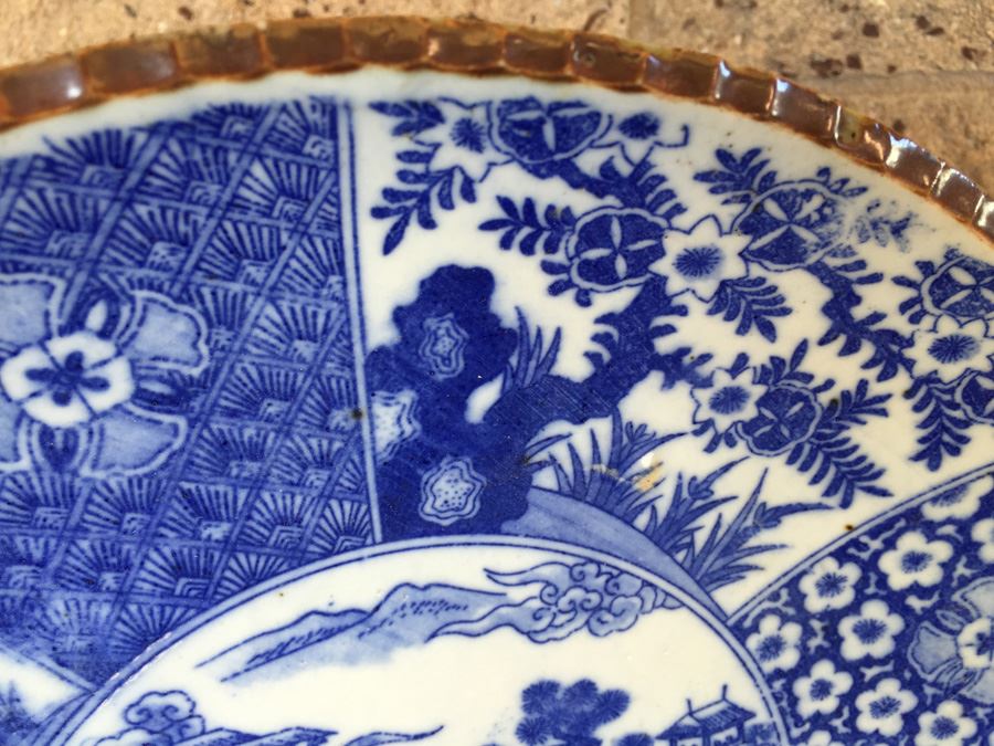 Meiji Period Japanese Charger Plate [Photo 2]