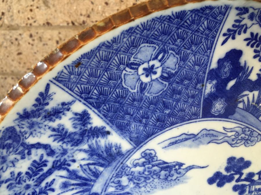 Meiji Period Japanese Charger Plate [Photo 4]