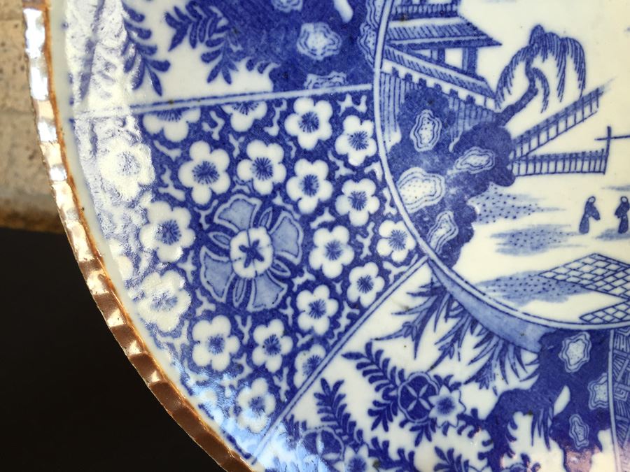 Meiji Period Japanese Charger Plate [Photo 6]