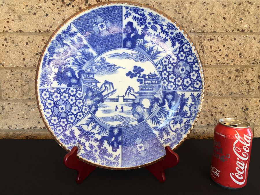 Meiji Period Japanese Charger Plate [Photo 1]