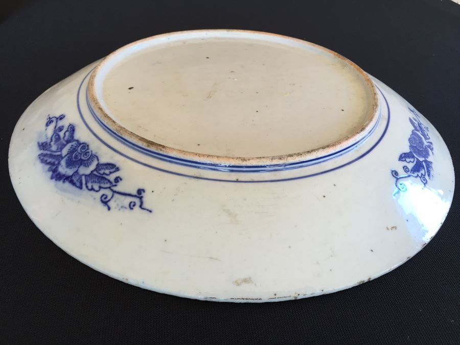 Meiji Period Japanese Charger Plate [Photo 14]