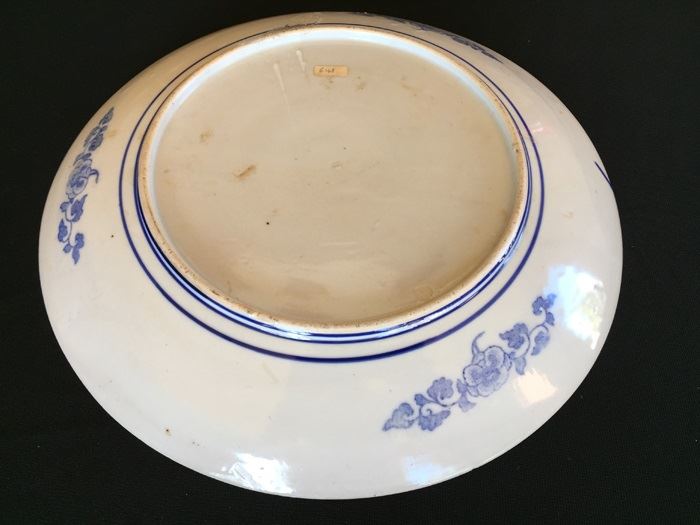 Meiji Period Japanese Charger Plate [Photo 12]