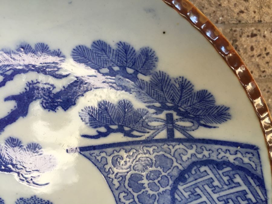Meiji Period Japanese Charger Plate [Photo 5]