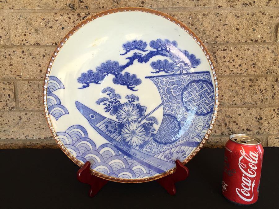 Meiji Period Japanese Charger Plate [Photo 1]