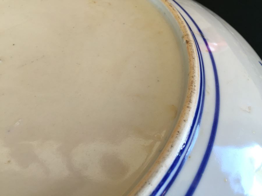 Meiji Period Japanese Charger Plate [Photo 11]