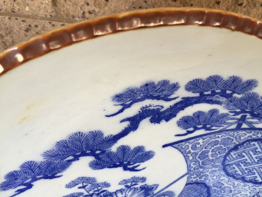 Meiji Period Japanese Charger Plate [Photo 9]