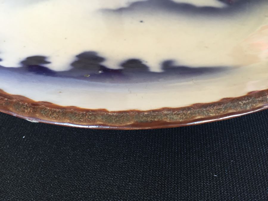 Meiji Period Japanese Charger Plate [Photo 6]