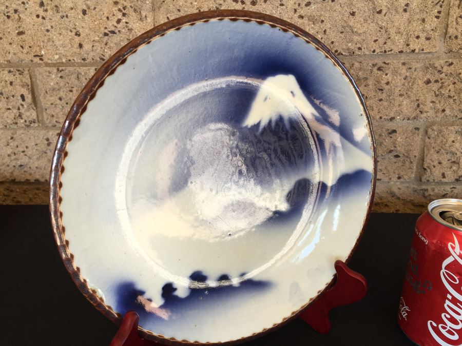 Meiji Period Japanese Charger Plate [Photo 4]