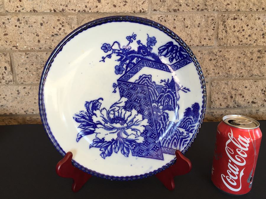 Meiji Period Japanese Charger Plate [Photo 1]