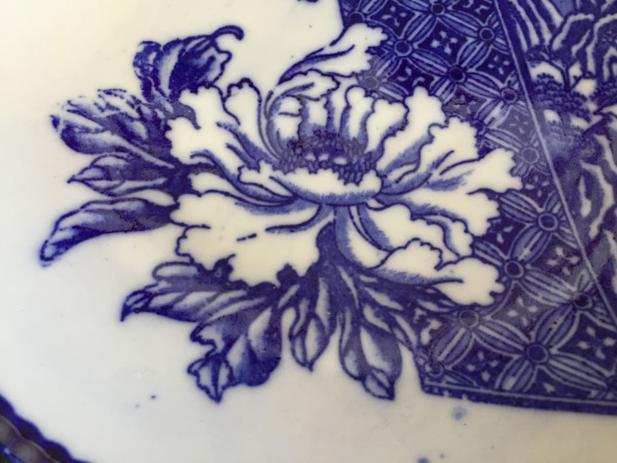 Meiji Period Japanese Charger Plate [Photo 6]