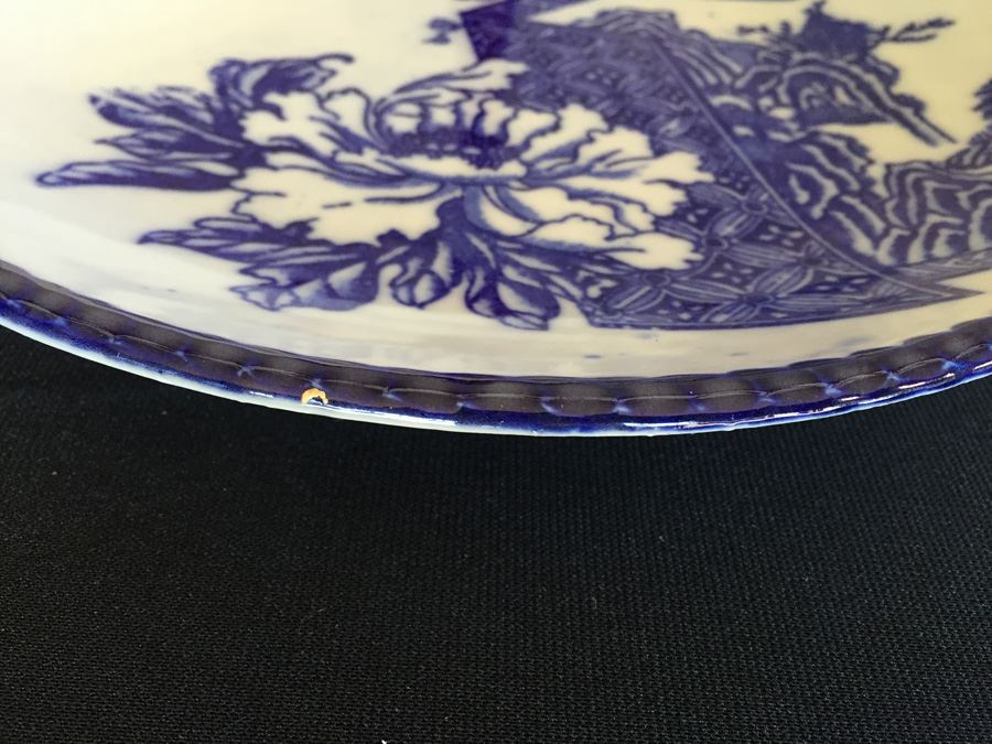 Meiji Period Japanese Charger Plate [Photo 9]