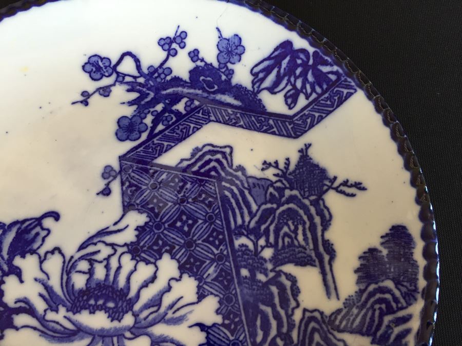 Meiji Period Japanese Charger Plate [Photo 8]