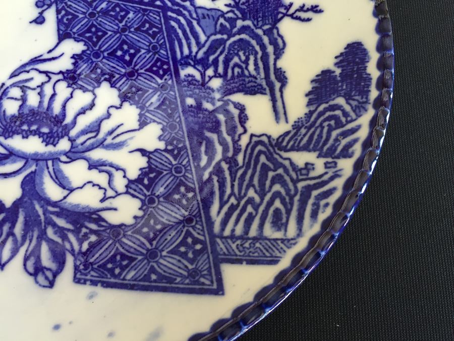 Meiji Period Japanese Charger Plate [Photo 7]