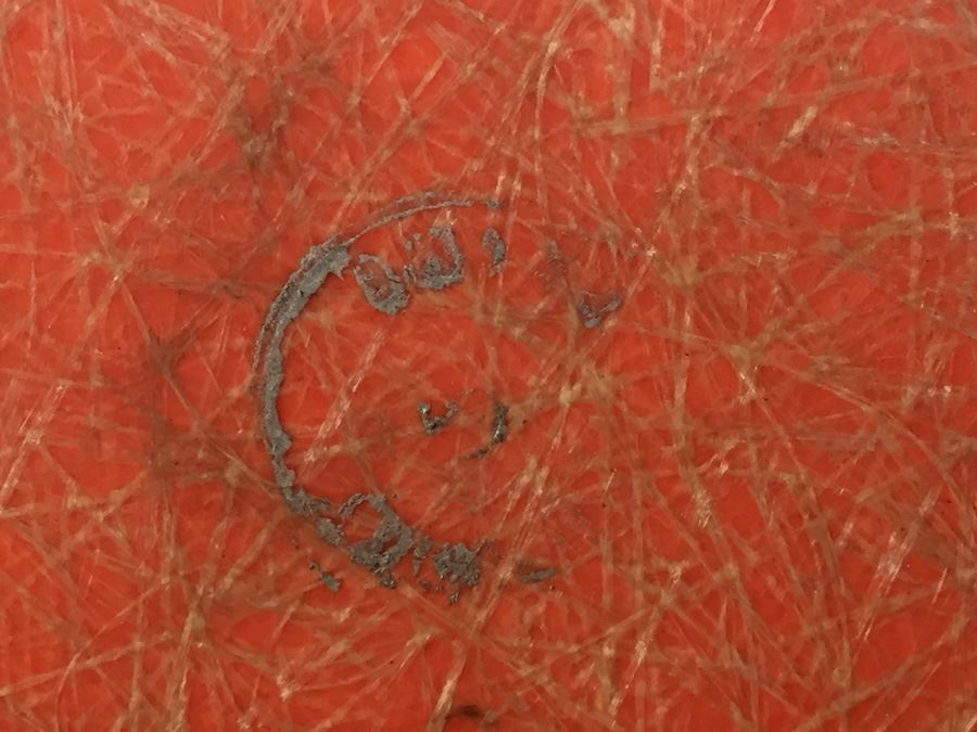 Mid-Century Modern Charles Eames Fiberglass Shell Chair with Wheels by Herman Miller [Photo 12]