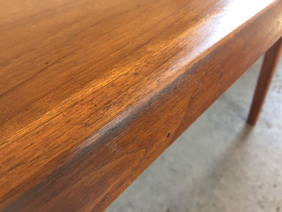 Custom Mid-Century Teak Dining Table [Photo 4]