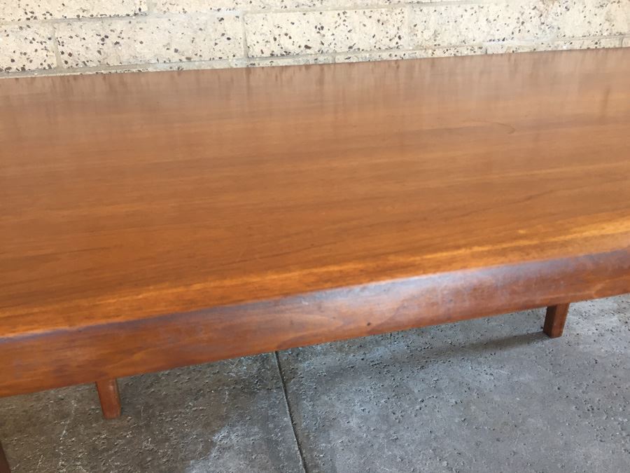 Custom Mid-Century Teak Dining Table [Photo 5]