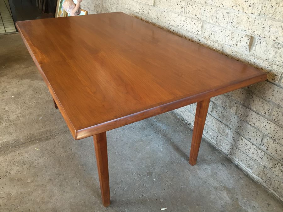 Custom Mid-Century Teak Dining Table [Photo 12]