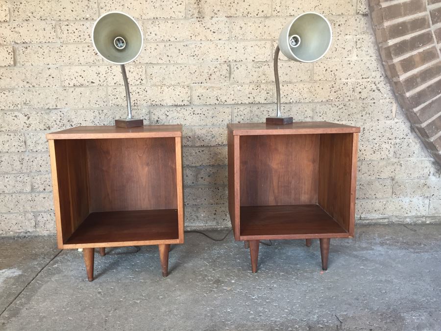 Pair Of Custom Mid-Century End Tables [Photo 10]