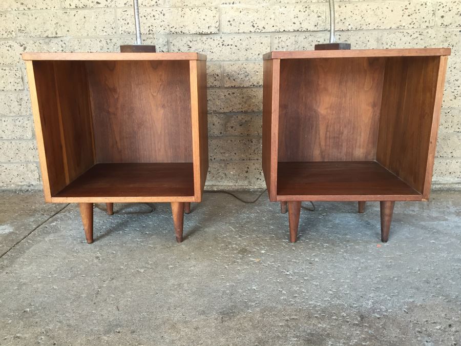 Pair Of Custom Mid-Century End Tables [Photo 5]