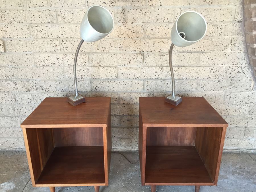 Pair Of Custom Mid-Century End Tables [Photo 6]