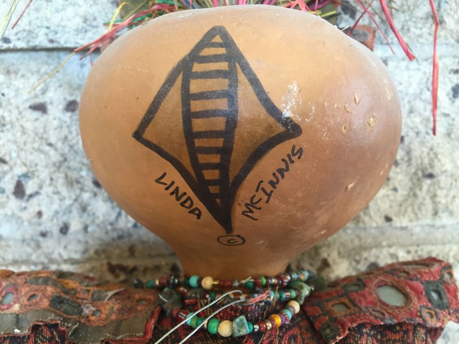 Custom One-Of-A-Kind Ethnic Figure Doll Signed By Linda McInnis  [Photo 16]