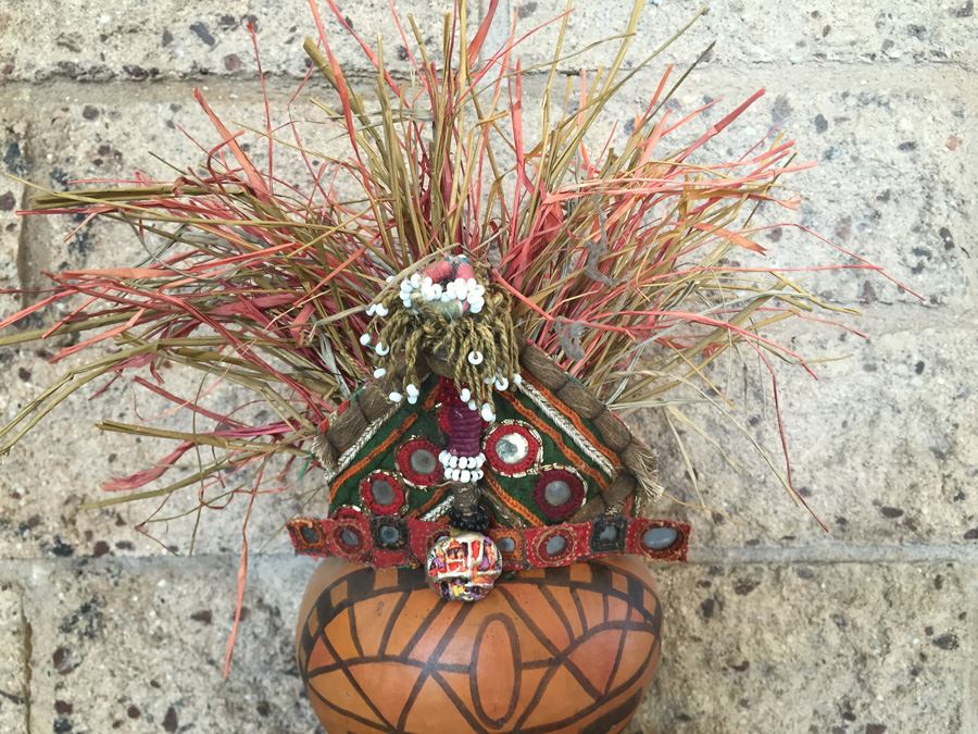 Custom One-Of-A-Kind Ethnic Figure Doll Signed By Linda McInnis  [Photo 6]