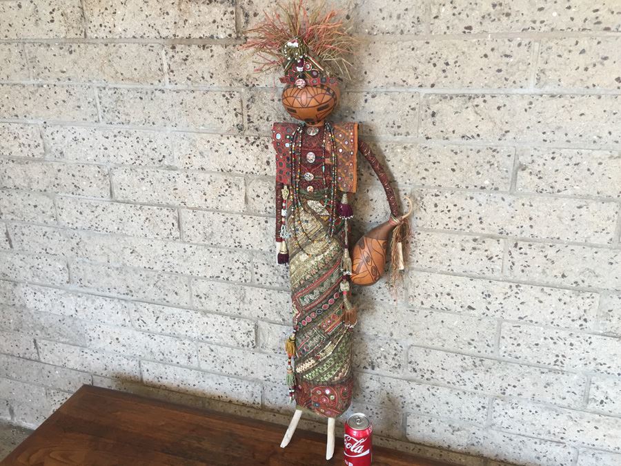 Custom One-Of-A-Kind Ethnic Figure Doll Signed By Linda McInnis  [Photo 15]
