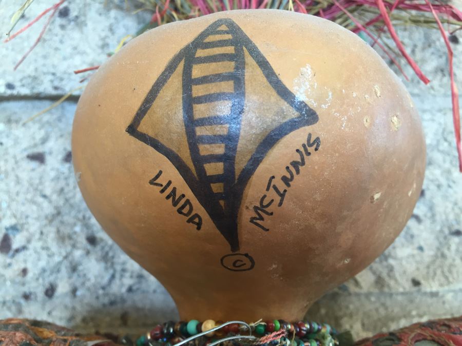 Custom One-Of-A-Kind Ethnic Figure Doll Signed By Linda McInnis  [Photo 3]