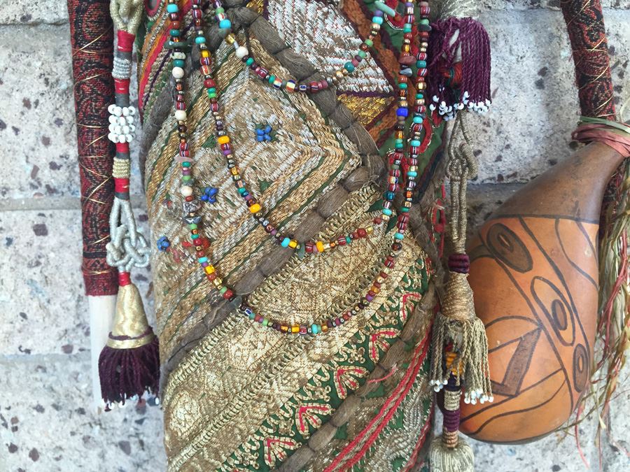 Custom One-Of-A-Kind Ethnic Figure Doll Signed By Linda McInnis  [Photo 10]