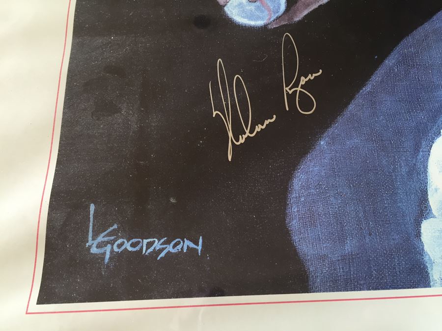 SIGNED Nolan Ryan Framed Poster 5000 Strikeouts (Signed Under Baseball) [Photo 5]