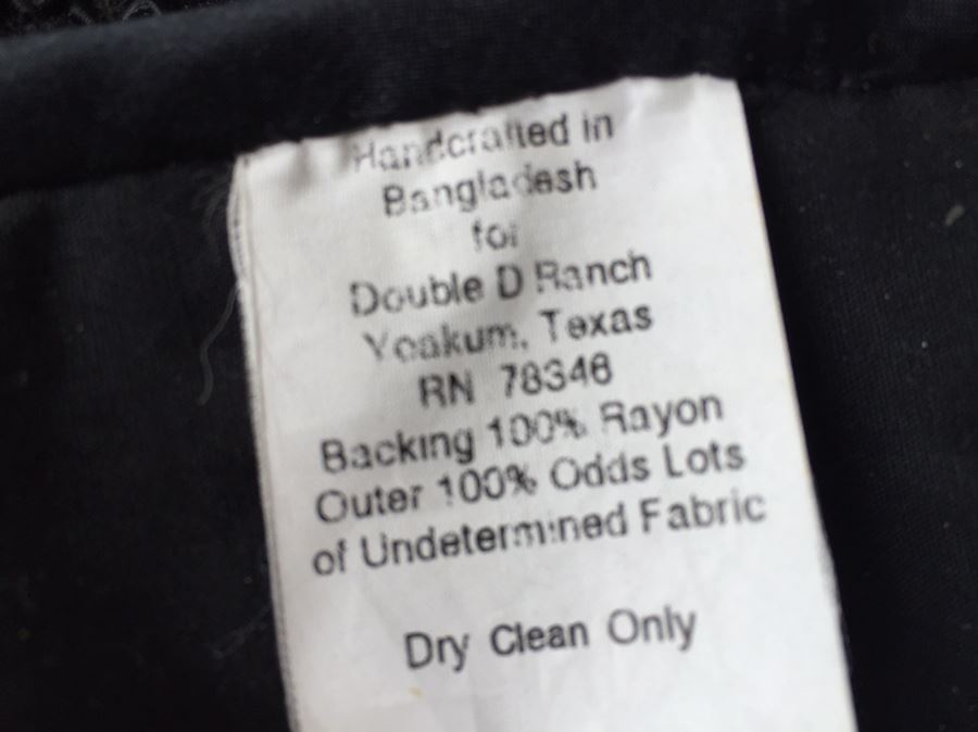 Crazy Quilt Made For The Double D Ranch In Texas [Photo 13]