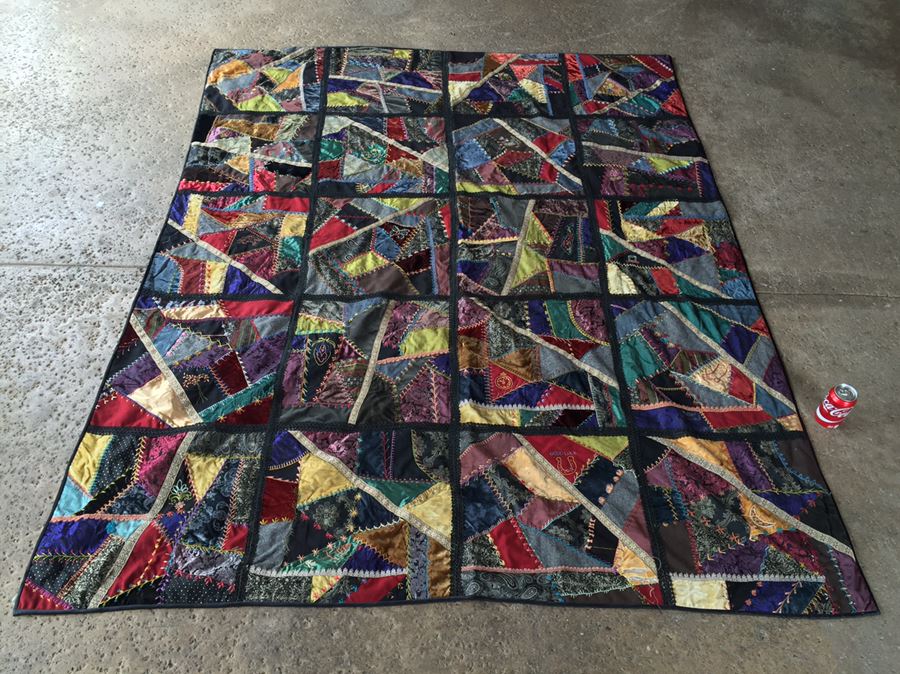 Crazy Quilt Made For The Double D Ranch In Texas