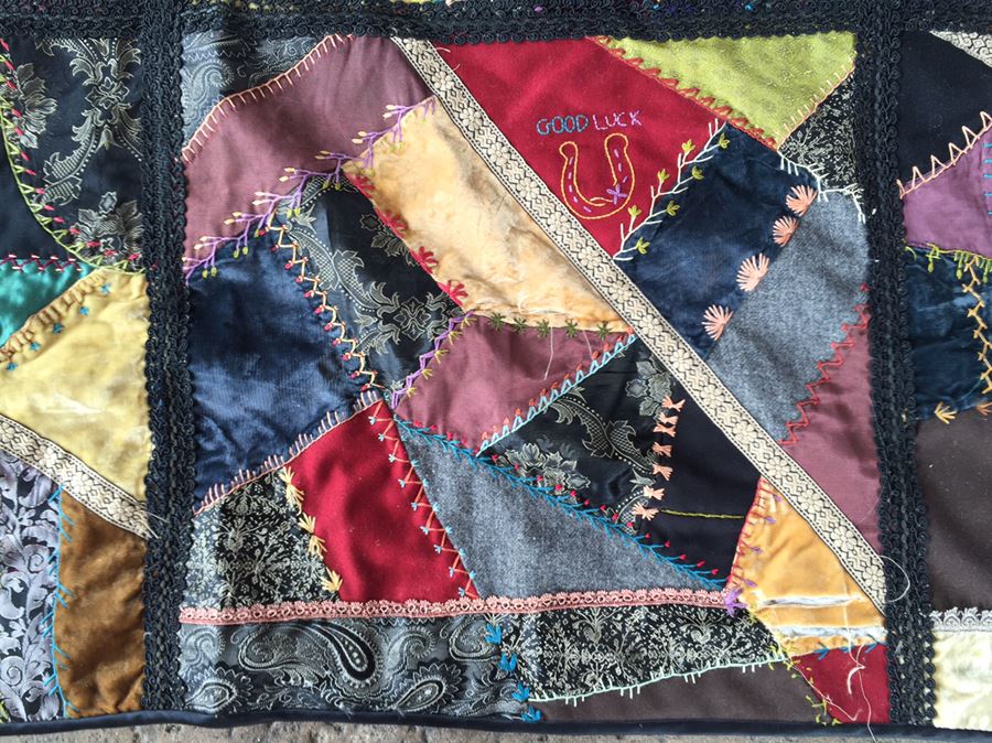 Crazy Quilt Made For The Double D Ranch In Texas [Photo 4]