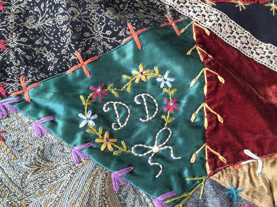 Crazy Quilt Made For The Double D Ranch In Texas [Photo 3]