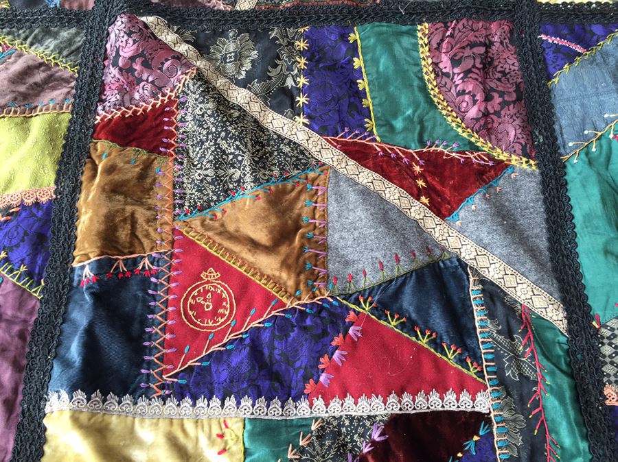Crazy Quilt Made For The Double D Ranch In Texas [Photo 5]