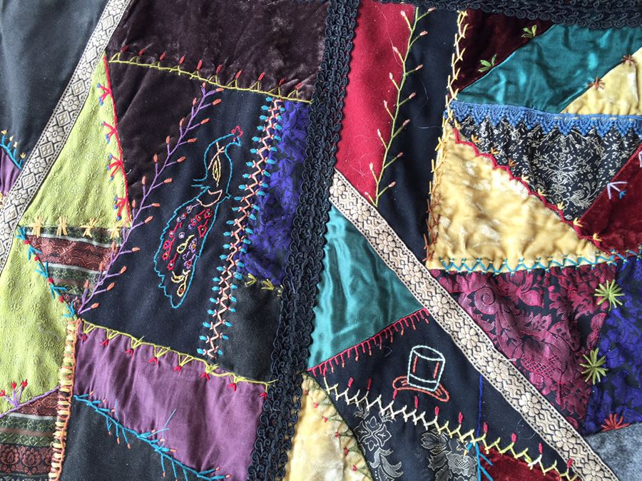 Crazy Quilt Made For The Double D Ranch In Texas [Photo 8]
