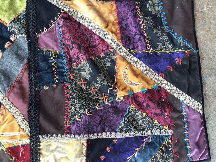 Crazy Quilt Made For The Double D Ranch In Texas [Photo 6]