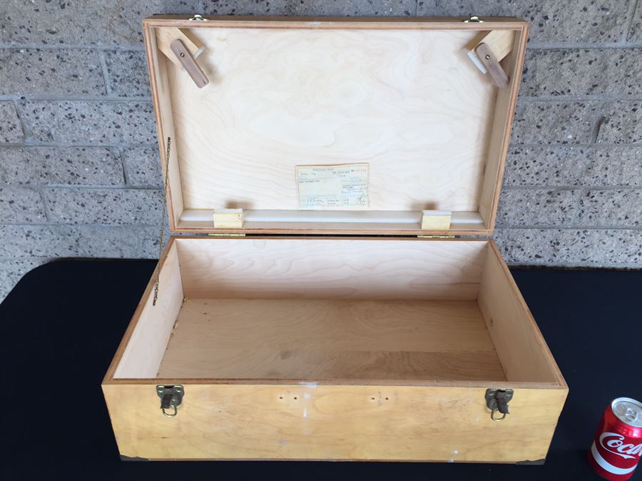 Old Box That Used To House A Model Of The Space Shuttle [Photo 2]