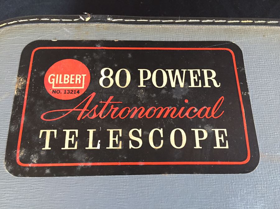 Vintage Gilbert 80 Power Astronomical Telescope [Photo 4]