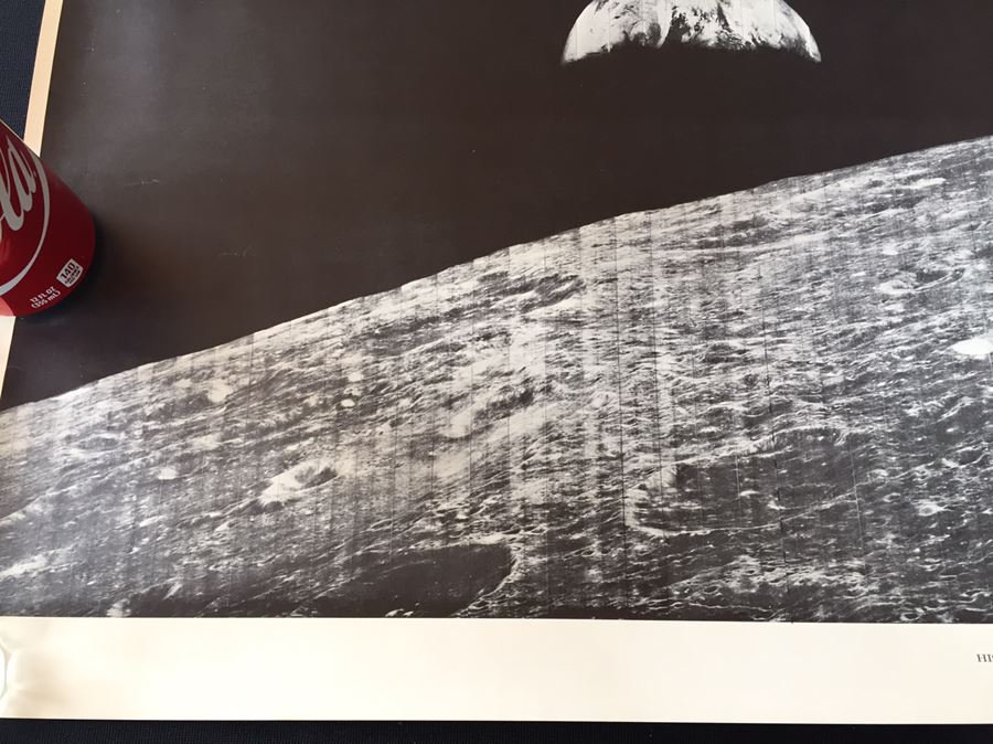 Vintage Poster Showing First View Of Earth From Space [Photo 4]