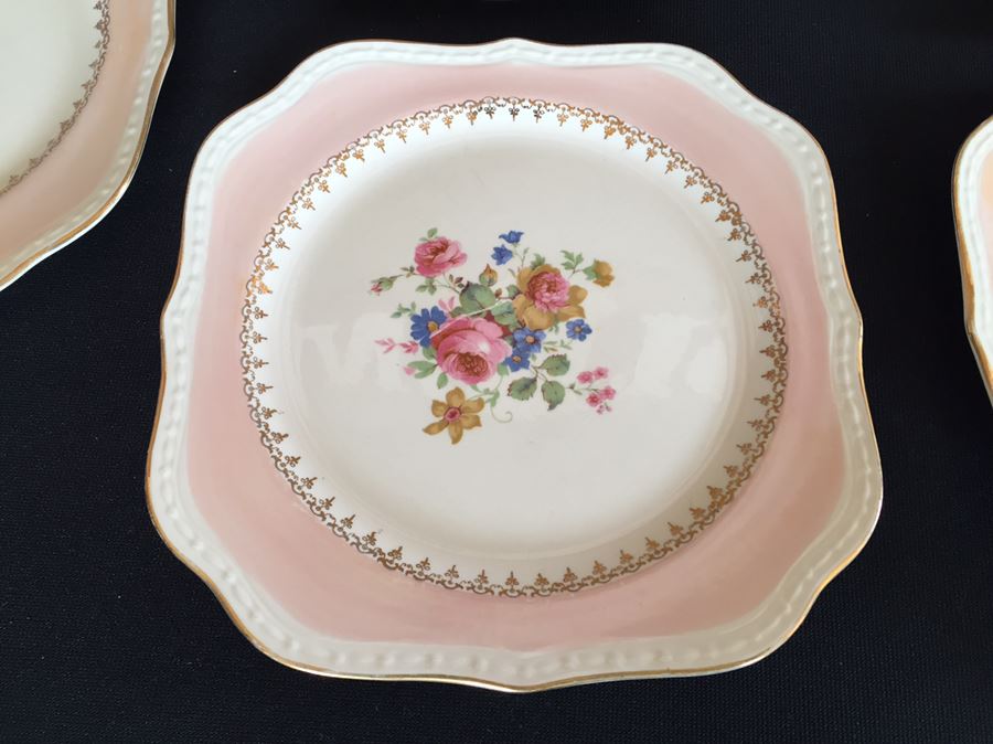 (6) Set Of Homer Laughlin Eggshell Georgian Plates [Photo 2]