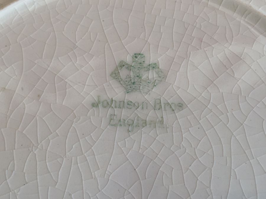 (5) Set Of Johnson Bros. Plates England [Photo 3]