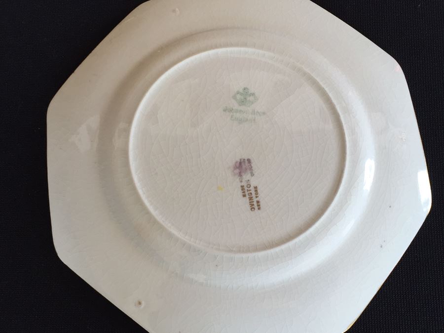 (5) Set Of Johnson Bros. Plates England [Photo 12]