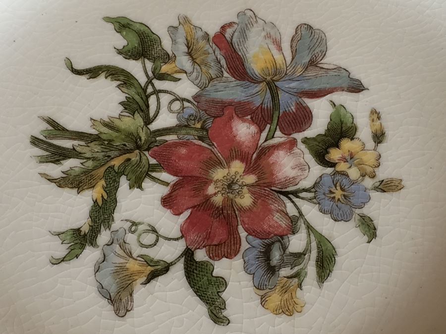 (7) Vintage Set Of Crown Ducal Riviera Plates [Photo 4]