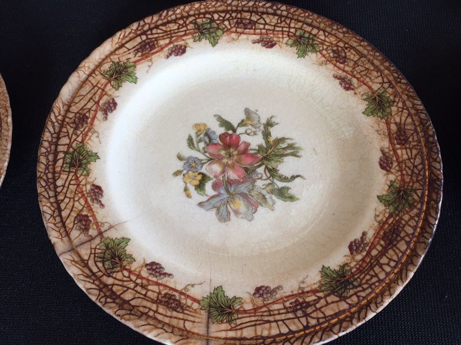 (7) Vintage Set Of Crown Ducal Riviera Plates [Photo 10]