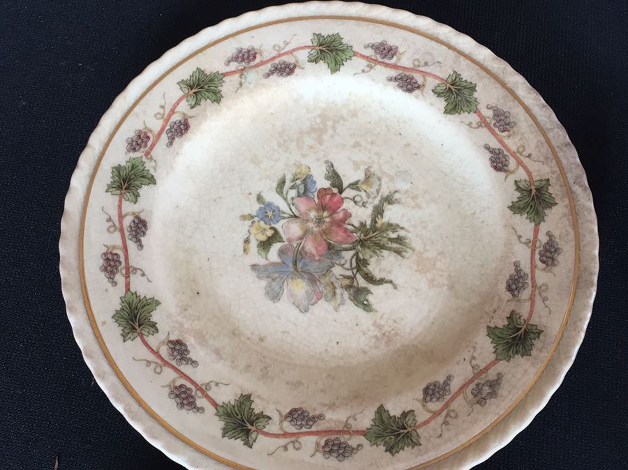 (7) Vintage Set Of Crown Ducal Riviera Plates [Photo 7]